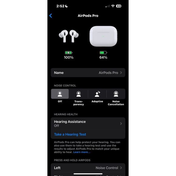 Apple AirPods Pro (2nd Gen) with USB-C — Open Box, Verified! - Picture 9 of 10